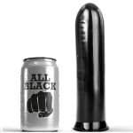 ALL BLACK - Juodas dildo 19 cm