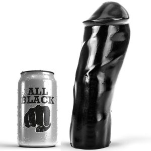 ALL BLACK - Realistiškas dildo 20 cm