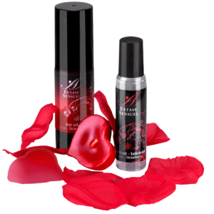 EXTASE SENSUAL - Raudonosios pagundos rinkinys