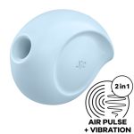 SATISFYER SUGAR RUSH oro pulsų stimuliatorius ir vibratorius