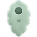 SATISFYER - CLOUD DANCER ŽALIAS ORO PULSŲ VIBRATORIUS