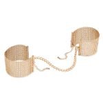 Auksinės metalinės rankogaliai BIJOUX DESIRE METALLIQUE