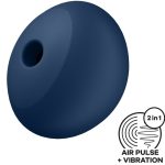 SATISFYER AIR PULSE – satisfyer - air power 4 stimuliatorius ir vibratorius 12 vibracijų mėlynas