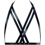 BIJOUX INDISCRETS MAZE - Juodas Halter Liemenėlės Diržas