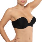 BYE-BRA - Gala liemenėlė su kaušeliais A, juoda