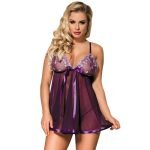 SUBBLIME - violetinis Babydoll L/XL