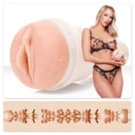 Fleshlight Emma Hix Syrup rankinis masturbatorius, smėlio spalvos