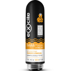 Excite Bodylub masažo gelis su guarana ir damiana, 200 ml
