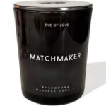 Eye of Love Matchmaker Black Diamond masažo žvakė, 150 ml