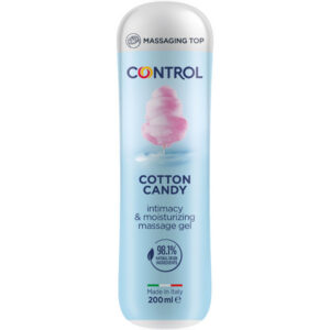 Control Cotton Candy masažo gelis, cukraus vatos kvapo, 200 ml