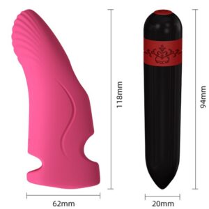 ARMONY Aurora piršto vibratorius fuksijų spalvos