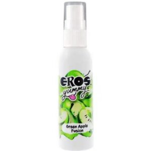 Eros Yummy kūno purškiklis, žaliųjų obuolių skonio, 50 ml