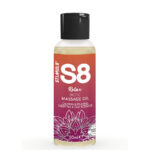 Stimul8 S8 Relax masažo aliejus, žaliosios arbatos kvapo, 50 ml