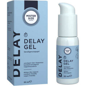Mister Size Delay Gel orgazmą atitolinantis gelis, 50 ml