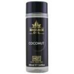 HOT masažo aliejus, kokosų kvapo, 100 ml