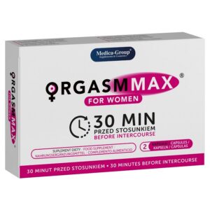 Medica Group Orgasm Max maisto papildas moterims, 2 kapsulės