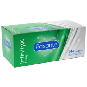 PASANTE Infinity Delay prezervatyvai, 144 vnt.