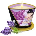 SHUNGA CANDLES levandų masažinė žvakė 170 ml