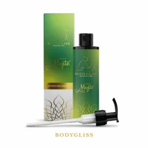 BodyGliss Minty Mojito masažo aliejus, 150 ml