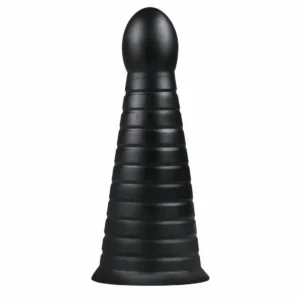 Buttr Devil Dog analinis kaištis, silikoninis, juodas, XXL