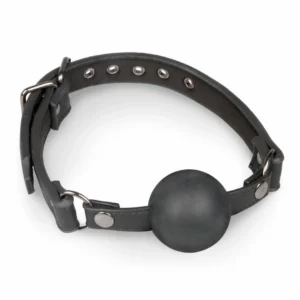 Easytoys burnos kaištis su galvos diržais, juodas, 5 cm