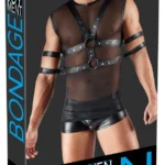 Svenjoyment BDSM aprangos komplektas vyrams, juodas, L