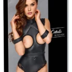Cottelli Bondage bodis su antrankiais, juodas, S