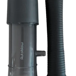 Autoblow VacuGlide cilindro komplektas su mova ir dangteliu, M, 17 cm