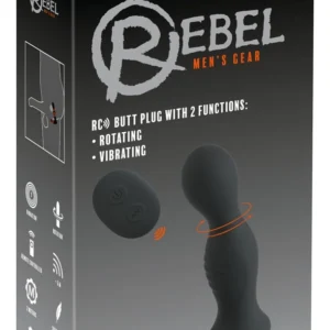 Rebel RC analinis kaištis su dviem varikliais, juodas, 13,7 cm