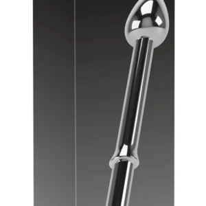 Rebel Metal Milking Stick prostatos masažuoklis, sidabrinis, 26,5 cm