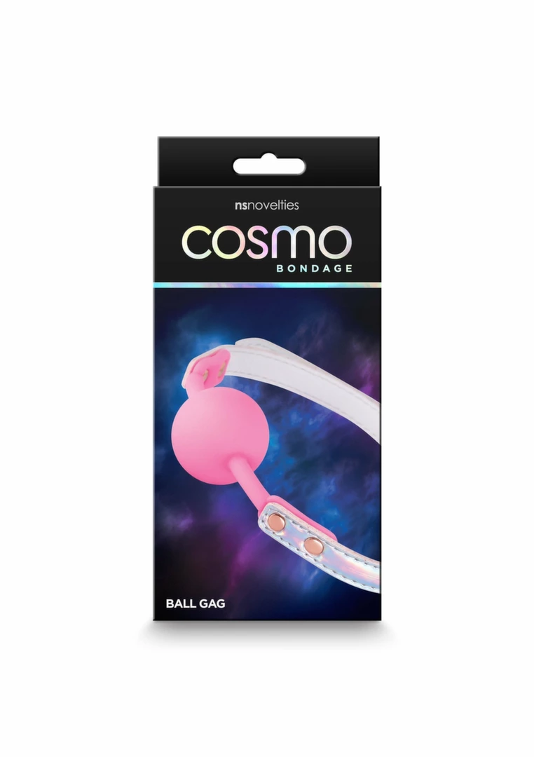 NS Novelties Cosmo Bondage burnos kaištis, holografinis vinilas - Image 2
