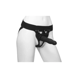 Doc Johnson Body Extensions Daring strap-on diržai su vibracija