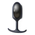 XR Brands Heavy Hitter analinis kaištis su svoriu, juodas, 13 cm