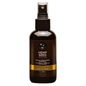 Earthly body Hemp Seed nenuplaunamas plaukų kondicionierius su kokosų aliejumi, 118 ml