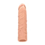 RealRock by Shots Lovetoy SoftTouch penio antgalis, kūno spalvos, 17 cm