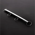 Steel by Shots Kiotos suvaržymo strypas su žiedais, 46 cm, sidabrinis