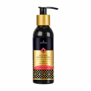 Sensuva Natural vandens pagrindo lubrikantas, arbūzų kvapo, 125 ml
