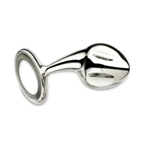 njoy Pure Plug 2.0 analinis kaištis, 8,9 cm, sidabrinis