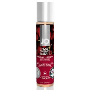 System Jo H2O Cherry Burst vandens pagrindo lubrikantas, 30 ml