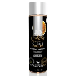 System Jo Gelato Creme Brulee vandens pagrindo lubrikantas, 120 ml