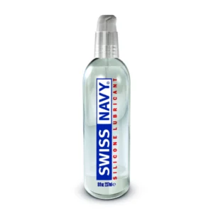 Swiss Navy silikono pagrindo lubrikantas su pompa, 240 ml