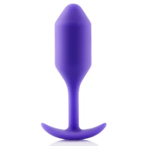 B-Vibe Snug Plug 2 analinis kaištis, violetinis, 114 g