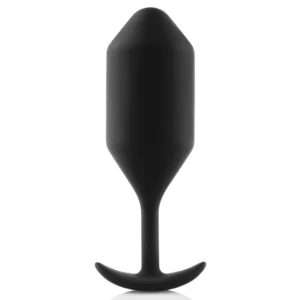 B-Vibe Snug Plug 4 analinis kaištis, juodas, 257 g