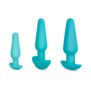 B-Vibe analinių kaiščių komplektas, 7 dalių, mėlynas