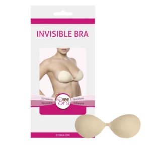 Bye Bra Invisible Bra lipni liemenėlė, kūno spalvos, A kaušelio