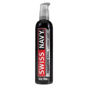 Swiss Navy silikono pagrindo lubrikantas su užrakinama pompa, 118 ml