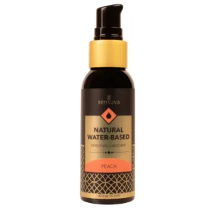 Sensuva vandens pagrindo lubrikantas, persikų kvapo, 57 ml