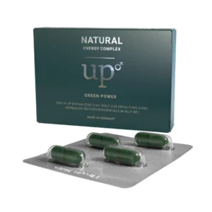N1 Up Green Power maisto papildas su ženšeniu, 1 kapsulė