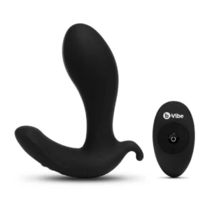 B-Vibe Expand Plug analinis kaištis, besiplečiantis, juodas