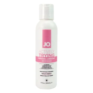 System Jo Actively Trying vandens pagrindo lubrikantas, 120 ml